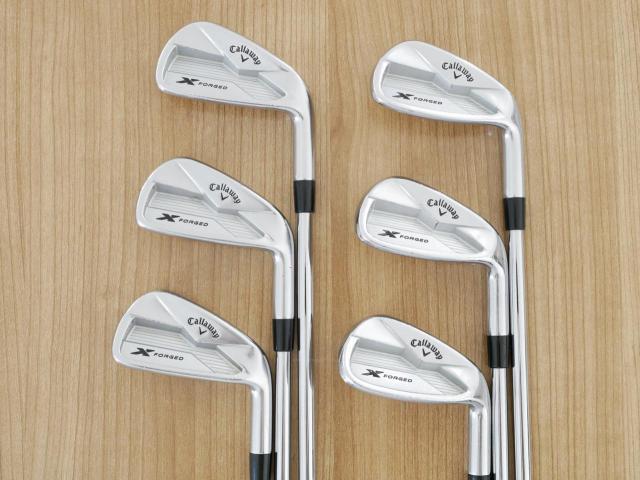 Iron set : Callaway : ชุดเหล็ก Callaway X Forged (ปี 2019) มีเหล็ก 5-Pw (6 ชิ้น) ก้านเหล็ก Dynamic Gold S200