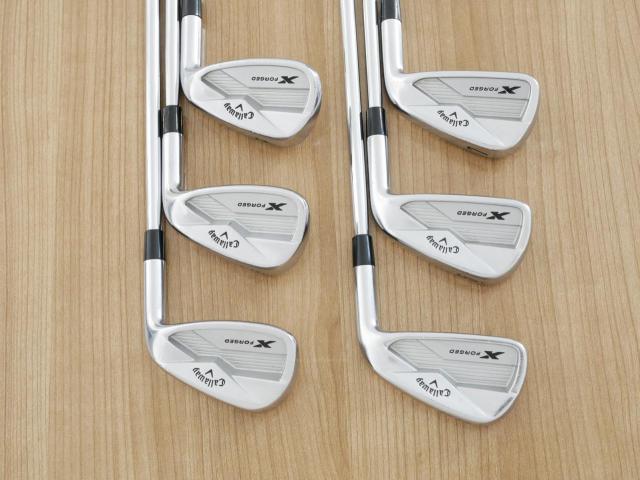Iron set : Callaway : ชุดเหล็ก Callaway X Forged (ปี 2019) มีเหล็ก 5-Pw (6 ชิ้น) ก้านเหล็ก Dynamic Gold S200