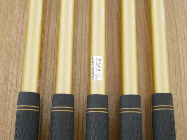 Iron set : Katana : ชุดเหล็ก Katana Voltio NINJA 880Hi Gold (รุ่นท็อปสุด ปี 2018 ตีง่าย ไกล สวยมากๆ) มีเหล็ก 6-Pw (5 ชิ้น) ก้านกราไฟต์ Fujikura Speeder 361 Flex R