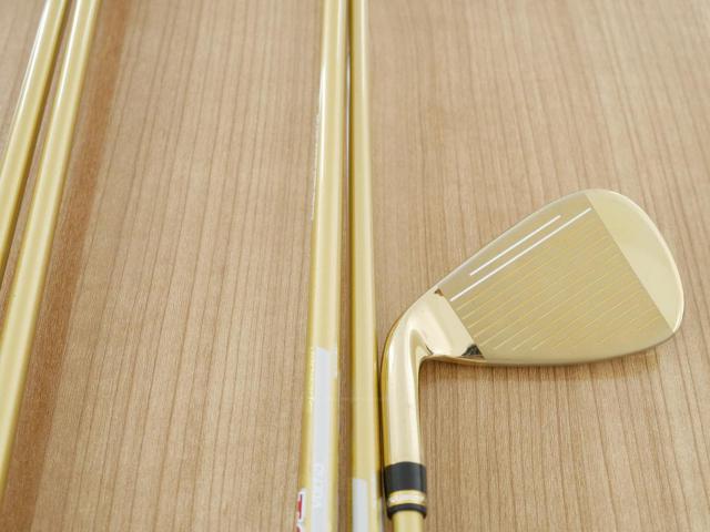 Iron set : Katana : ชุดเหล็ก Katana Voltio NINJA 880Hi Gold (รุ่นท็อปสุด ปี 2018 ตีง่าย ไกล สวยมากๆ) มีเหล็ก 6-Pw (5 ชิ้น) ก้านกราไฟต์ Fujikura Speeder 361 Flex R