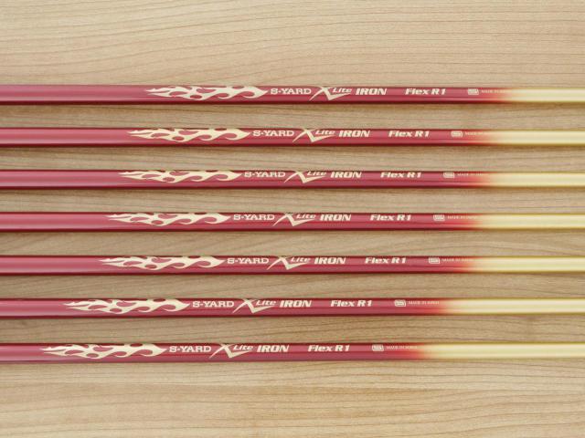 Iron set : Other Brand : ชุดเหล็ก S-Yard X-Lite (เหมาะกับซีเนียร์) มีเหล็ก 6-Pw,Aw,Sw (7 ชิ้น) ก้านกราไฟต์ Flex R1