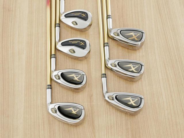 Iron set : Other Brand : ชุดเหล็ก S-Yard X-Lite (เหมาะกับซีเนียร์) มีเหล็ก 6-Pw,Aw,Sw (7 ชิ้น) ก้านกราไฟต์ Flex R1