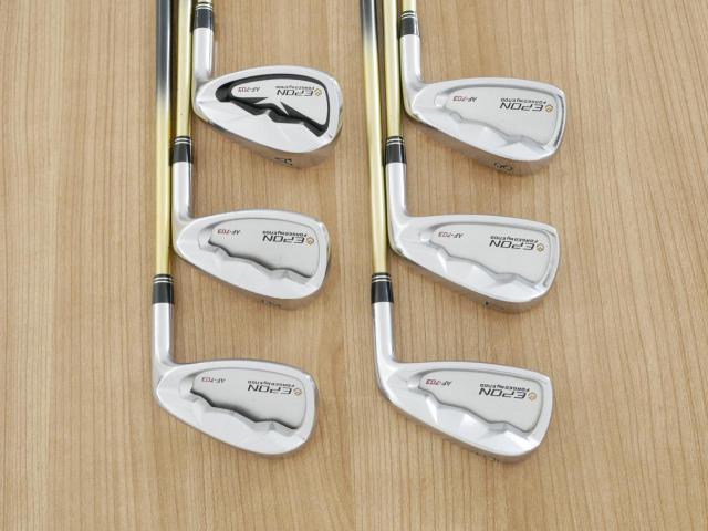 Iron set : Epon : ชุดเหล็ก EPON AF-703 Forged มีเหล็ก 6-Pw,Aw (6 ชิ้น) สุดยอดก้าน Waccine Compo GR51K Flex R