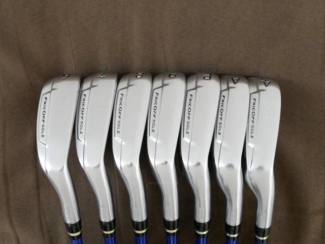 Iron set : Yamaha : ชุดเหล็ก Yamaha Inpres UD+2 (ปี 2018 ตีไกลที่สุด ไกลกว่าเหล็กทั่วไป 2 เบอร์) มีเหล็ก 6-Pw,Aw,As (7 ชิ้น) ก้านกราไฟต์ Flex R