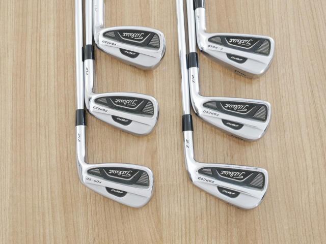Iron set : Titleist : ชุดเหล็ก Titleist AP2 712 Forged มีเหล็ก 5-Pw (6 ชิ้น) ก้านเหล็ก AMT Tour White S300