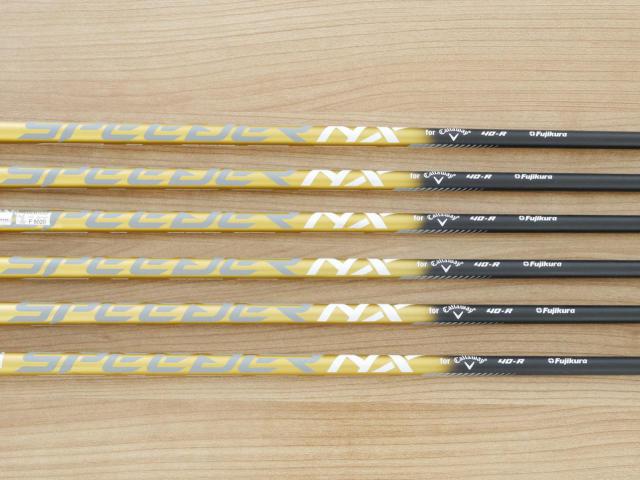 Iron set : Callaway : ชุดเหล็ก Callaway Rogue ST Max Fast (ออกปี 2022 ตีง่ายที่สุด ไกลสุดของ Callaway) มีเหล็ก 6-Pw,Aw (6 ชิ้น) ก้านกราไฟต์ Fujikura Speeder NX 40 Flex R