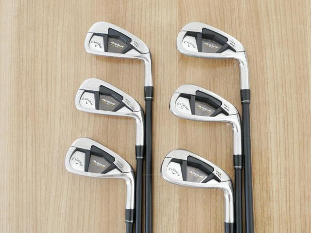 Iron set : Callaway : ชุดเหล็ก Callaway Rogue ST Max Fast (ออกปี 2022 ตีง่ายที่สุด ไกลสุดของ Callaway) มีเหล็ก 6-Pw,Aw (6 ชิ้น) ก้านกราไฟต์ Fujikura Speeder NX 40 Flex R