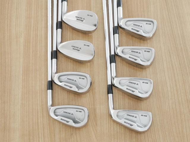 Iron set : Mizuno : ชุดเหล็ก Mizuno T-Zoid MX-15 มีเหล็ก 5-Pw,Aw,Sw (8 ชิ้น) ก้านเหล็ก NS Pro 950 Flex S