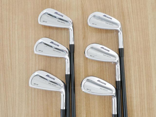 Iron set : Mizuno : ชุดเหล็ก Mizuno MP-52 (Forged) มีเหล็ก 5-Pw (6 ชิ้น) ก้านกราไฟต์ Flex SR