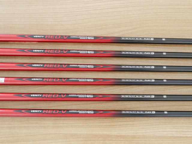 Iron set : Maruman : ชุดเหล็ก Maruman Red-V (ใบใหญ่ ตีง่าย) มีเหล็ก 5-Pw (6 ชิ้น) ก้านกราไฟต์ Flex S
