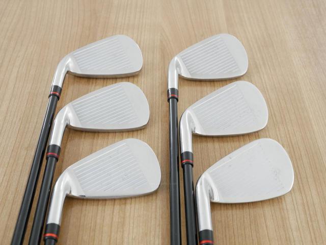 Iron set : Maruman : ชุดเหล็ก Maruman Red-V (ใบใหญ่ ตีง่าย) มีเหล็ก 5-Pw (6 ชิ้น) ก้านกราไฟต์ Flex S