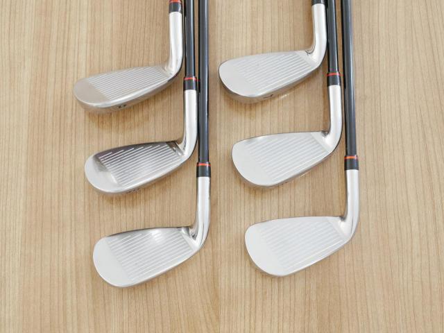 Iron set : Maruman : ชุดเหล็ก Maruman Red-V (ใบใหญ่ ตีง่าย) มีเหล็ก 5-Pw (6 ชิ้น) ก้านกราไฟต์ Flex S