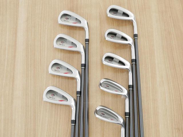 Iron set : Other Brand : ชุดเหล็ก Wilson TAB TC-1 (รุ่นท๊อปสุด หน้าเด้ง ตีไกล) มีเหล็ก 4-Pw,Aw,Sw (9 ชิ้น) ก้านกราไฟต์ Flex R