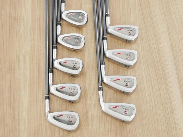 Iron set : Other Brand : ชุดเหล็ก Wilson TAB TC-1 (รุ่นท๊อปสุด หน้าเด้ง ตีไกล) มีเหล็ก 4-Pw,Aw,Sw (9 ชิ้น) ก้านกราไฟต์ Flex R