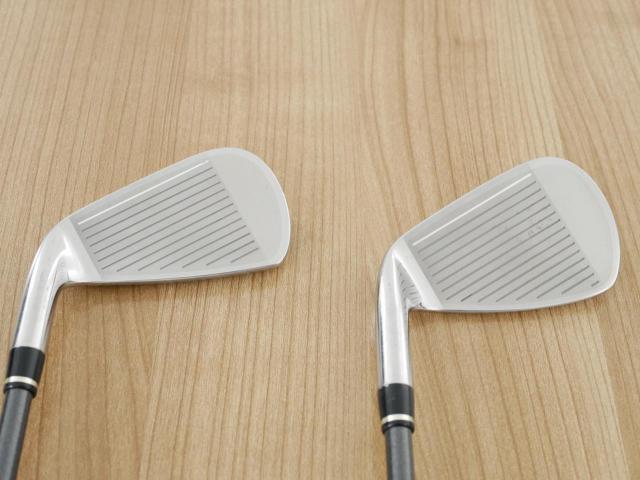 Iron set : Other Brand : ชุดเหล็ก Wilson TAB TC-1 (รุ่นท๊อปสุด หน้าเด้ง ตีไกล) มีเหล็ก 4-Pw,Aw,Sw (9 ชิ้น) ก้านกราไฟต์ Flex R