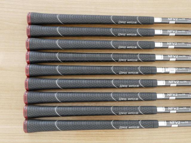 Iron set : Other Brand : ชุดเหล็ก Wilson TAB TC-1 (รุ่นท๊อปสุด หน้าเด้ง ตีไกล) มีเหล็ก 4-Pw,Aw,Sw (9 ชิ้น) ก้านกราไฟต์ Flex R