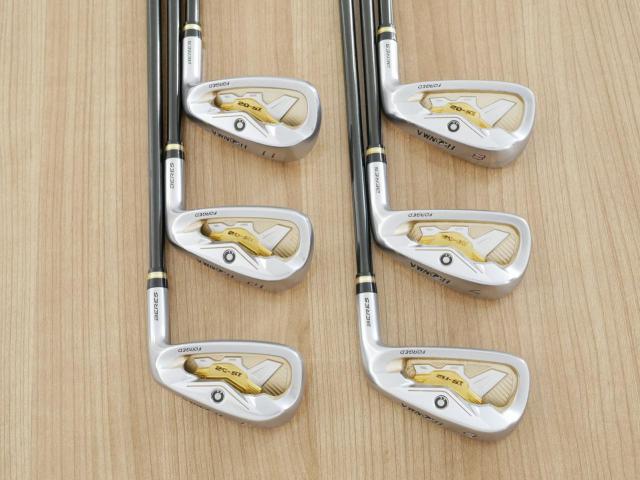 Iron set : Honma : ชุดเหล็ก Honma Beres IS-02 (หน้าเด้ง Forged) มีเหล็ก 6-11 (6 ชิ้น เทียบเท่า 5-Pw) ก้าน ARMRQ 6 (49) Flex R (2 ดาว)