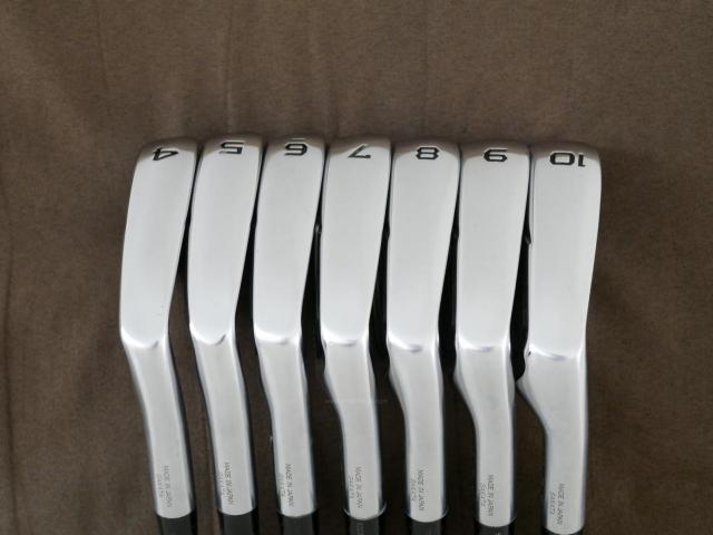 Iron set : Honma : ชุดเหล็ก Honma Tour World TW747V Forged (รุ่นปี 2019) มีเหล็ก 4-10 (7 ชิ้น) ก้านเหล็ก NS Pro 950 Flex R