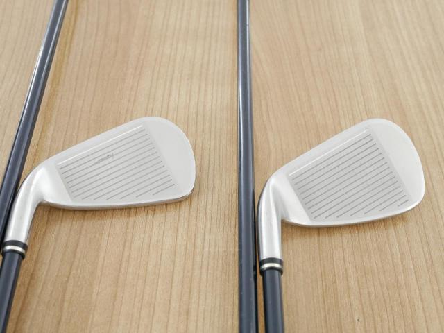 Iron set : XXIO : ชุดเหล็ก XXIO Impact Power Matching 5 มีเหล็ก 4-Pw,Sw (8 ชิ้น) ก้านกราไฟต์ MP-500 Flex R