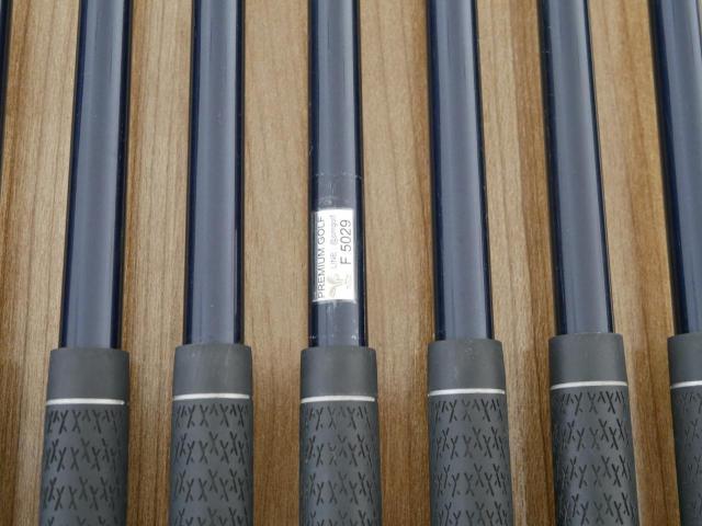 Iron set : XXIO : ชุดเหล็ก XXIO Impact Power Matching 5 มีเหล็ก 4-Pw,Sw (8 ชิ้น) ก้านกราไฟต์ MP-500 Flex R