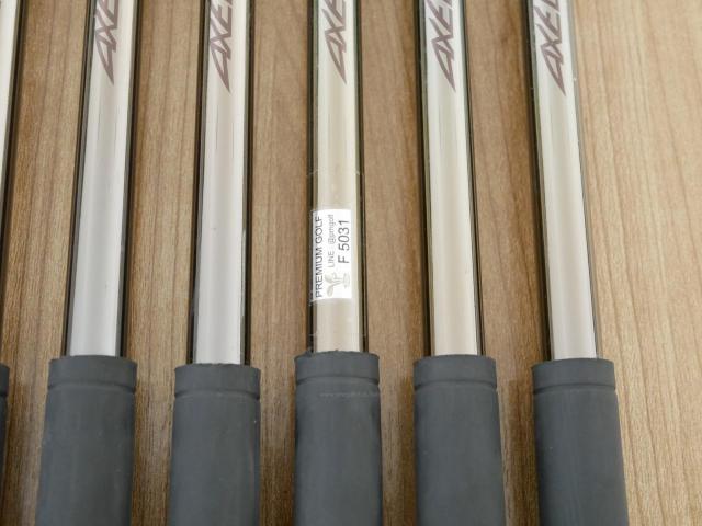 Iron set : Tsuruya : ชุดเหล็ก Tsuruya AXEL MM (ใบใหญ่) มีเหล็ก 5-Pw (6 ชิ้น) ก้านกราไฟต์ Flex R