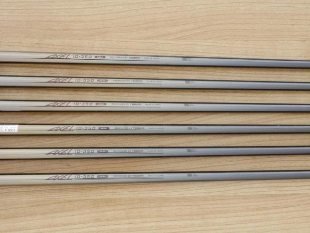 Iron set : Tsuruya : ชุดเหล็ก Tsuruya AXEL MM (ใบใหญ่) มีเหล็ก 5-Pw (6 ชิ้น) ก้านกราไฟต์ Flex R