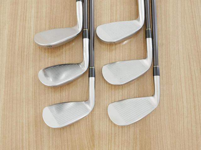 Iron set : Tsuruya : ชุดเหล็ก Tsuruya AXEL MM (ใบใหญ่) มีเหล็ก 5-Pw (6 ชิ้น) ก้านกราไฟต์ Flex R