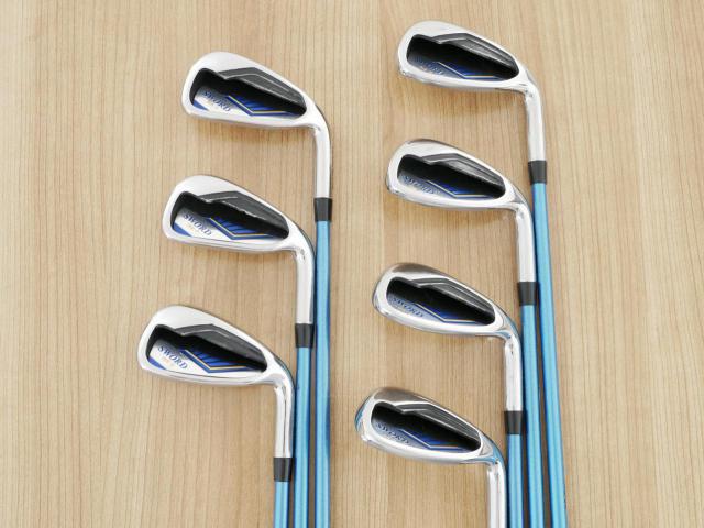 Iron set : Katana : ชุดเหล็ก Katana Sword GS-7 (หน้าเด้ง) มีเหล็ก 6-Pw,Aw,Sw (7 ชิ้น) ก้านกราไฟต์ Fujikura Speeder Five Flex R