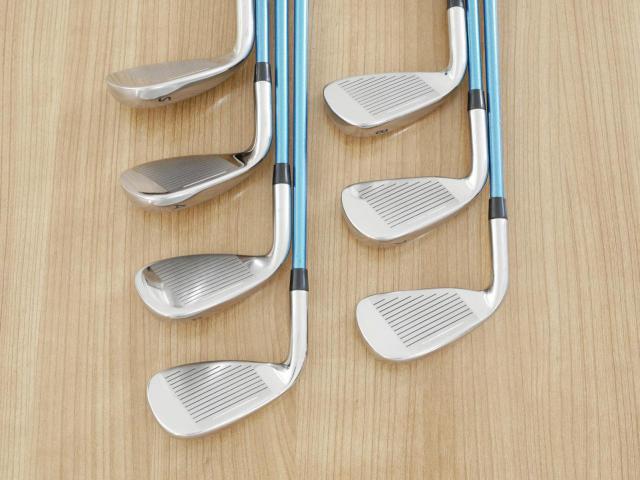 Iron set : Katana : ชุดเหล็ก Katana Sword GS-7 (หน้าเด้ง) มีเหล็ก 6-Pw,Aw,Sw (7 ชิ้น) ก้านกราไฟต์ Fujikura Speeder Five Flex R