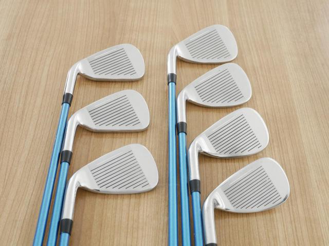 Iron set : Katana : ชุดเหล็ก Katana Sword GS-7 (หน้าเด้ง) มีเหล็ก 6-Pw,Aw,Sw (7 ชิ้น) ก้านกราไฟต์ Fujikura Speeder Five Flex R