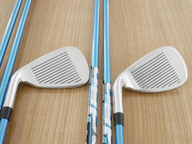 Iron set : Katana : ชุดเหล็ก Katana Sword GS-7 (หน้าเด้ง) มีเหล็ก 6-Pw,Aw,Sw (7 ชิ้น) ก้านกราไฟต์ Fujikura Speeder Five Flex R