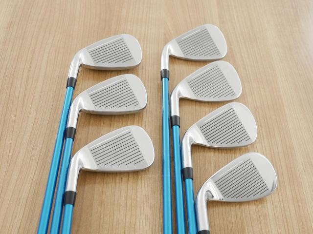 Iron set : Katana : ชุดเหล็กกระเทย Katana LX-770 มีเหล็ก 6-Pw,Aw,Sw (7 ชิ้น เบอร์ 6 ตีระยะเท่าเหล็ก 5 ปกติ) ก้านกราไฟต์ Fujikura Speeder Five Flex R