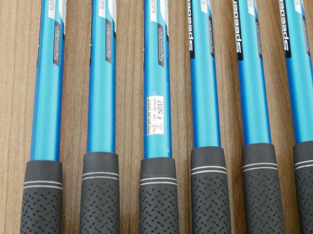 Iron set : Katana : ชุดเหล็กกระเทย Katana LX-770 มีเหล็ก 6-Pw,Aw,Sw (7 ชิ้น เบอร์ 6 ตีระยะเท่าเหล็ก 5 ปกติ) ก้านกราไฟต์ Fujikura Speeder Five Flex R
