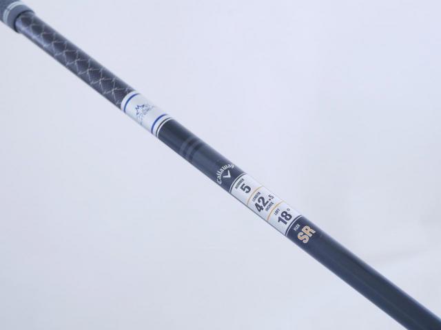 Fairway Wood : callaway : หัวไม้ 5 Callaway Paradym AI Smoke MAX D (รุ่นปี 2024 Japan Spec.) Loft 18 ก้าน Mitsubishi TENSEI 50 Flex SR