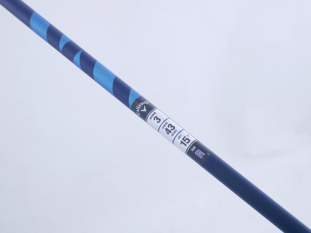 Fairway Wood : callaway : หัวไม้ 3 Callaway Paradym X (รุ่นปี 2023 Japan Spec.) Loft 15 (ปรับได้) ก้าน Fujikura Ventus TR 5 Flex R