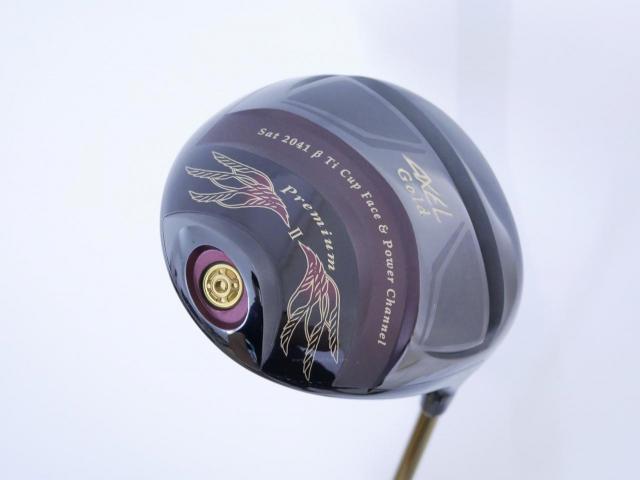 Driver : Tsuruya : Tsuruya AXEL Gold Premium II (รุ่นปี 2017 ตัวท๊อป หน้าเด้งสุดๆ COR 0.86 ของใหม่ 4 หมื่น) Loft 10.5 Flex R