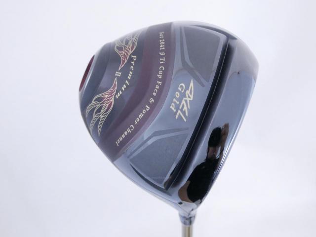 Driver : Tsuruya : Tsuruya AXEL Gold Premium II (รุ่นปี 2017 ตัวท๊อป หน้าเด้งสุดๆ COR 0.86 ของใหม่ 4 หมื่น) Loft 10.5 Flex R