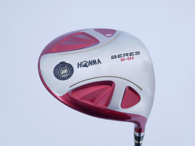 Driver : Honma : **ก้าน 3 ดาว** ไดรเวอร์ Honma Beres S-01 (460cc.) Loft 10 ก้าน ARMRQ 6 (54) Flex S (3 ดาว)