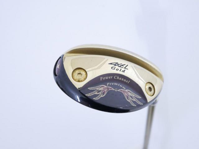 Fairway Wood : Tsuruya : ไม้กระเทย Tsuruya AXEL Gold Premium II (รุ่นท๊อปสุด หายากมาก) Loft 20 Flex S