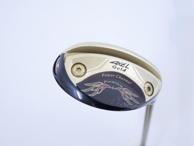 Fairway Wood : Tsuruya : ไม้กระเทย Tsuruya AXEL Gold Premium II (รุ่นท๊อปสุด หายากมาก) Loft 23 Flex R