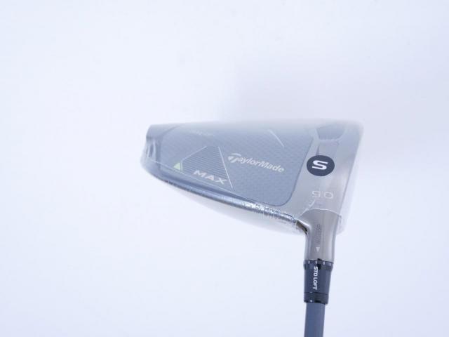 Driver : Taylormade : **ของใหม่ ยังไม่แกะพลาสติก** ไดรเวอร์ Taylormade Qi35 MAX (รุ่นใหม่ล่าสุด ออกปี 2024) Loft 9 ก้าน Mitsubishi Diamana TM50 Flex S