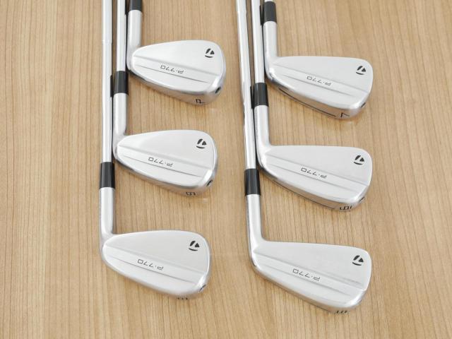 Iron set : Taylormade : ชุดเหล็ก Taylormade P770 Forged (รุ่นล่าสุด ออกปี 2024 นุ่ม แน่น) มีเหล็ก 5-Pw (6 ชิ้น) ก้านเหล็ก Dynamic Gold 115 MID S200