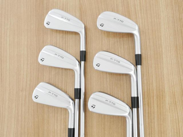 Iron set : Taylormade : ชุดเหล็ก Taylormade P770 Forged (รุ่นล่าสุด ออกปี 2024 นุ่ม แน่น) มีเหล็ก 5-Pw (6 ชิ้น) ก้านเหล็ก Dynamic Gold 115 MID S200