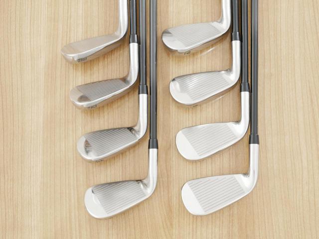 Iron set : Callaway : ชุดเหล็ก Callaway Paradym Ai Smoke HL (ออกปี 2024 ตีง่ายมาก ไกล Japan Spec.) มีเหล็ก 6-Pw,Aw,Gw,Sw (8 ชิ้น) ก้านกราไฟต์ Mitsubishi TENSEI 50 Flex R