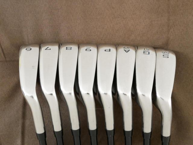 Iron set : Callaway : ชุดเหล็ก Callaway Paradym Ai Smoke HL (ออกปี 2024 ตีง่ายมาก ไกล Japan Spec.) มีเหล็ก 6-Pw,Aw,Gw,Sw (8 ชิ้น) ก้านกราไฟต์ Mitsubishi TENSEI 50 Flex R
