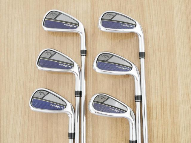 Iron set : Callaway : ชุดเหล็ก Callaway Paradym (ออกปี 2023 Japan Spec.) มีเหล็ก 6-Pw,Aw (6 ชิ้น) ก้านเหล็ก NS Pro 950 GH NEO Flex S