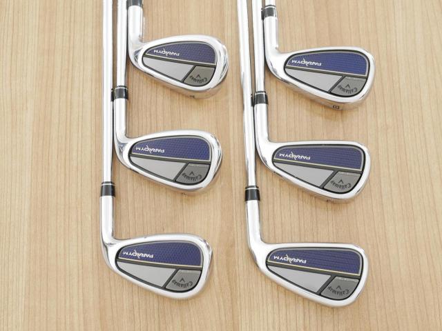 Iron set : Callaway : ชุดเหล็ก Callaway Paradym (ออกปี 2023 Japan Spec.) มีเหล็ก 6-Pw,Aw (6 ชิ้น) ก้านเหล็ก NS Pro 950 GH NEO Flex S