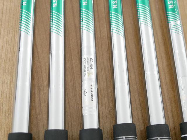 Iron set : Callaway : ชุดเหล็ก Callaway Paradym (ออกปี 2023 Japan Spec.) มีเหล็ก 6-Pw,Aw (6 ชิ้น) ก้านเหล็ก NS Pro 950 GH NEO Flex S