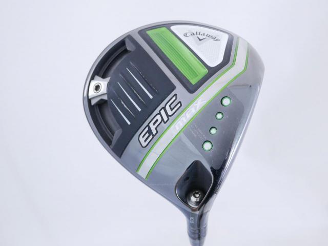 Driver : Callaway : ไดรเวอร์ Callaway EPIC MAX (รุ่นปี 2021) Loft 10.5 ก้าน Mitsubishi Diamana 40 Flex SR