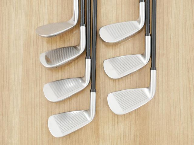 Iron set : PRGR : ชุดเหล็ก PRGR AS302 (ใบใหญ่ ตีง่าย) มีเหล็ก 5-Pw,Sw (7 ชิ้น) ก้านกราไฟต์ Flex R